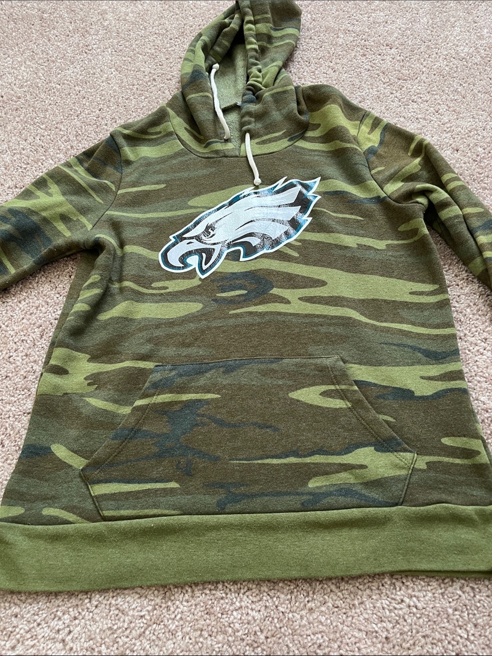 Philadelphia Eagles Camo Hoodie - Green